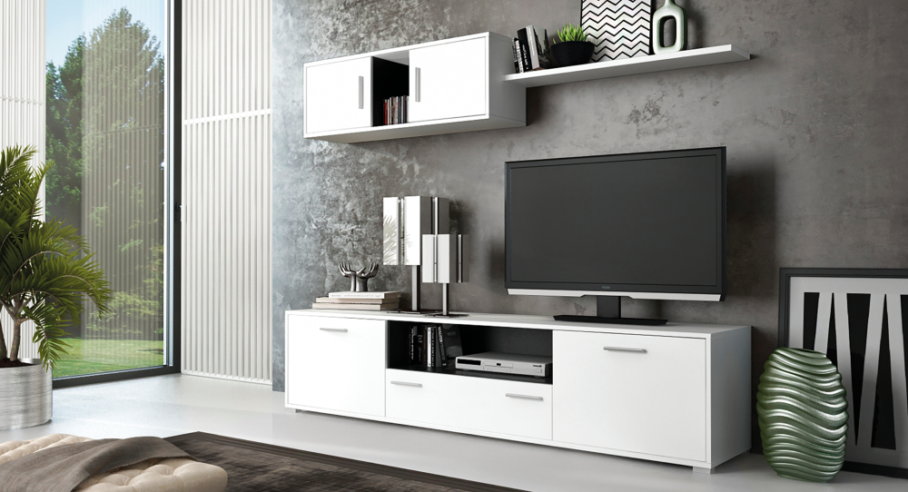 Composición Dimas blanco-grafito